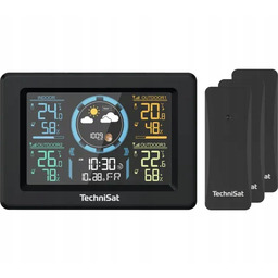 Stacja pogody TechniSat Imeteo 700 Zegar Pomiar temperatury