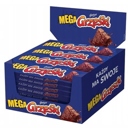 Wafelek wafelki GRZEŚKI MEGA w czekoladzie 48 g