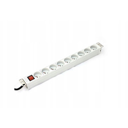 Listwa zasilająca Digitus 19'' 9 gniazd, 2m, C14,