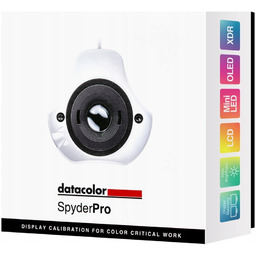 KALIBRATOR TESTER MONITORÓW DATACOLOR SPYDERPRO Z KALIBRACJĄ OLED