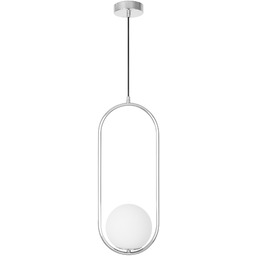 NOWOCZESNA LAMPA WISZĄCA CHROMOWANA VERO 1B