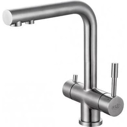 Blue Water Zara Inox Trójdrożna bateria kuchenna