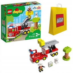 Klocki Lego Duplo 10969 Wóz Strażacki Straż Pożarna