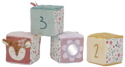 4 Miękkie kostki aktywizujące Fairy Garden Little Dutch