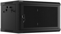 Lanberg szafa rack wisząca 19'' 6U 600X450 czarna