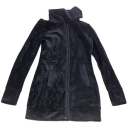 bluza BENCH - Her. Long Fleece Funnel Black