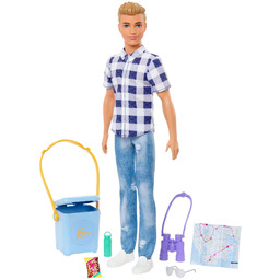 Mattel Barbie Lalka Kemping Ken HHR66 Zabawka