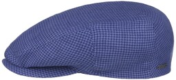 Kaszkiet Kent Houndstooth Golf by Stetson, niebieski, cm