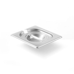 Pokrywka stalowa do GN Kitchen Line z wycięciem