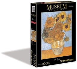 Clementoni PUZZLE 1000 MUSEUM SUNFLOWERS