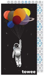 Towee Ręcznik szybkoschnący SPACE BALLOON, 80 x 160