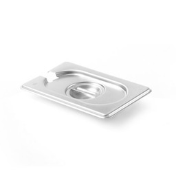 Pokrywka stalowa do GN Kitchen Line z wycięciem