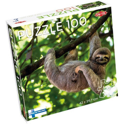 Puzzle 100 Sloth Hanging on Tree