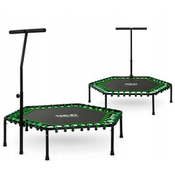 TRAMPOLINA FITNESS Z UCHWYTEM DO 100KG DO UŻYTKU