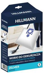 HILLMANN WZM02 4szt. + filtr Worki do odkurzacza