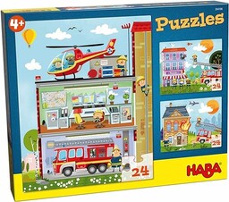 HABA 304186 - Puzzle Mała Straż Pożarna, 3