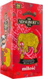 Sir Adalbert''s Strawberry 20 torebek Miłość