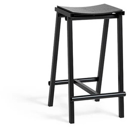 HAY - Taburete 8 Bar Stool Low Czarna