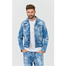 DSQUARED2 Kurtka jeansowa męska Dan Jean Jacket, Rozmiar