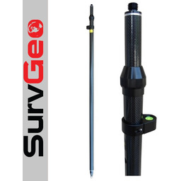 SurvGeo Tyczka teleskopowa pod GPS 2,20 m