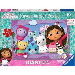 Puzzle dla dzieci 2D: Koci Domek Gabi Giant