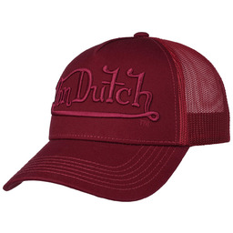 Czapka Trucker Broderie by Von Dutch, czerwony, One