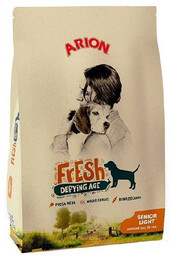 Arion Fresh Senior&Light 12kg-Pełnoporcjowa karma sucha dla starszych