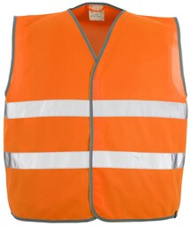 KAMIZELKA OSTRZEGAWCZA MASCOT SAFE CLASSIC WEYBURN 50187-874; POMARAŃCZ