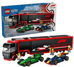 LEGO 60445 City F1 Ciężarówka z bolidami RB20