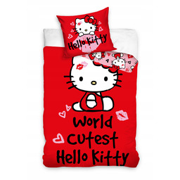 Pościel Hello Kitty World Cutest Oryginał 160x200