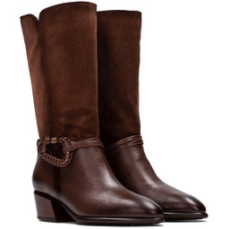 Kozaki damskie Hispanitas PHI254298 BOLERO-I25 AVELLANA R.38