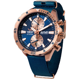 Zegarek Męski Vostok Europe 6S11-320B660N niebieski