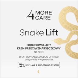 More 4 Care Snake Lift, odbudowujący krem przeciwzmarszczkowy