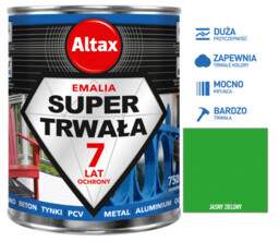 Altax Super Trwała Emalia 750ml Jasny Zielony