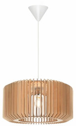 Lampa wisząca ASTI Nordlux 1xE27 40W Drzewo Naturalny