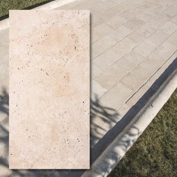 Trawertyn Ivory Classic Mix Bębnowany 40,6x61x1,2 cm