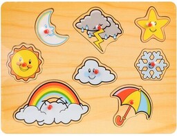 DAFFI Puzzle Pogoda D-107 (8 elementów)