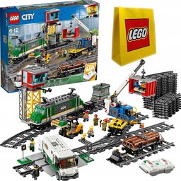 Klocki Lego City 60198 Pociąg Towarowy Sterowany Torba