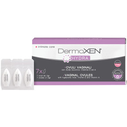 Globulki Dopochwowe Nawilżające DermoXEN Hydra Na Suchość Pochwy