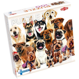 Puzzle 100 Group of Cute Dogs