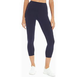 Marika Damskie legginsy Capri z wysokim stanem