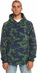 bluza męska QUIKSILVER POLAR AOP HOOD Greener Pasture