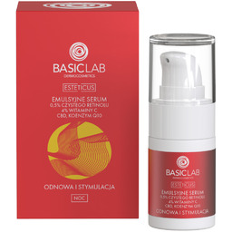 BASICLAB Esteticus Emulsyjne serum 0,5% czystego retinolu, 4%