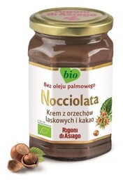 KREM Z ORZECHÓW LASKOWYCH I KAKAO BEZGLUTENOWY BIO
