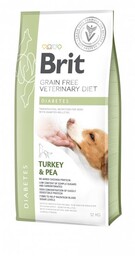 Brit Grain Free Veterinary Diet Dog Diabetes Indyk