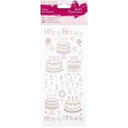 Papermania PMA 818206 naklejki do scrapbookingu, wielofunkcyjne, rozmiar