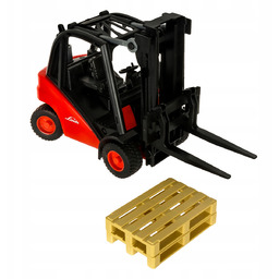 Wózek widłowy Linde H30D 2 palety Bruder 02511