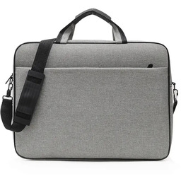 Elegancka Torba na Laptopa 17.3" - Szary, Nowa