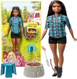 Lalka Barbie Na Biwaku Akcesoria 3743