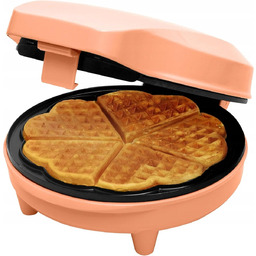 2X GOFROWNICA SERCA 700W POWŁOKA NIEPRZYWIERAJĄCA RETRO LAMPKA